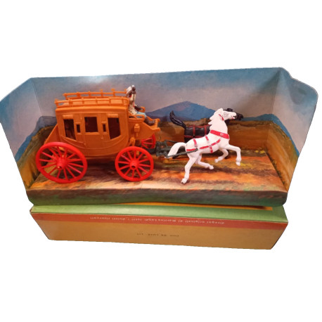 CROMOPLASTO WEST - Carro Diligenza Vintage Anni 60/70 - NUOVO in Box
