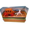 CROMOPLASTO WEST - Carro Diligenza Vintage Anni 60/70 - NUOVO in Box
