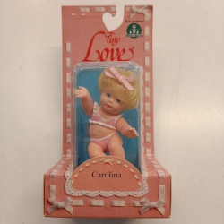 Bambolina Vintage Tiny Love Giochi Preziosi "Carolina" Nuova in Blister MOC