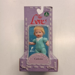 Bambolina Vintage Tiny Love Giochi Preziosi "Carletto" Nuova in Blister MOC