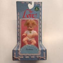 Bambolina Vintage Tiny Love Giochi Preziosi "Paolino" Nuova in Blister MOC