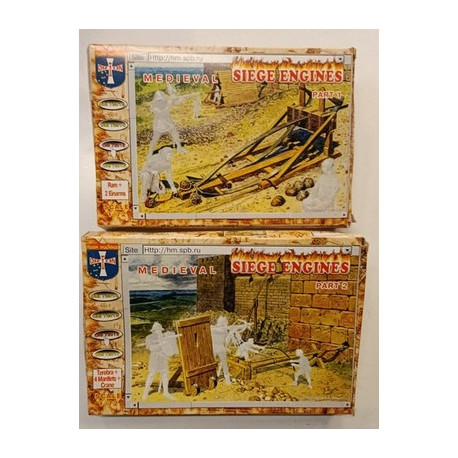 Lotto Orion 1:72 Medieval Siege Engines Part 1 & 2 (ORI 72015 - ORI 72016) Rari