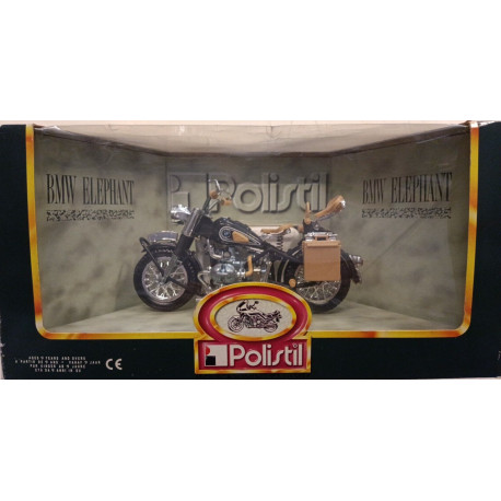 BMW Elephant Moto Classic Model Metal Scala circa 1/12 Polistil Bike