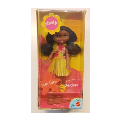 Barbie Shelly SUN FUN DEIDRE Bambola Mare Estate Mattel C3671 2003 NUOVA NRFB