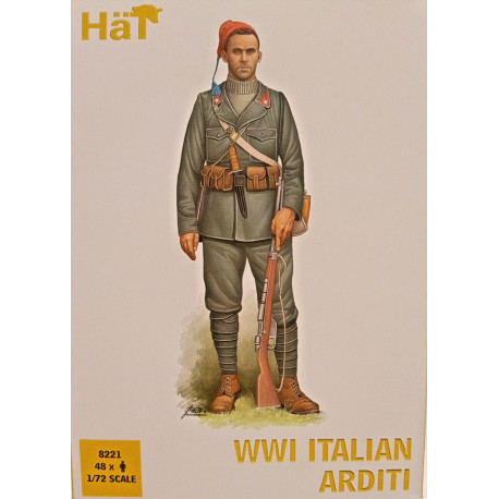 WWI Arditi Italian Infantry Soldiers Figures Hat 1/72 art.8221 SOLDATINI