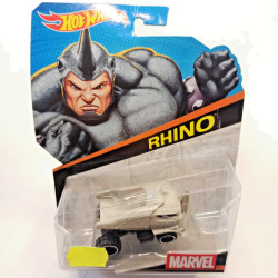 Hot Wheels Rhino Marvel BDM80 Character Car 1:64 Nuovo Sigillato Fondo Magazzino