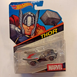 Hot Wheels Thor Marvel BDM75 Character Car 1:64 Nuovo Sigillato Fondo Magazzino