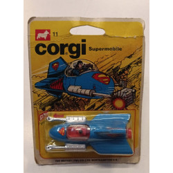 Corgi 11 Superman DC Supermobile Vintage 1979 Mettoy British Die-Cast Boxed