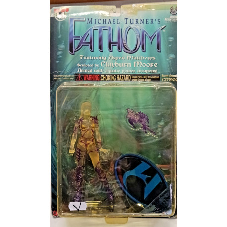 Fathom Aspen Matthews Translucent - Moore Action Collectibles 1999 - MOC