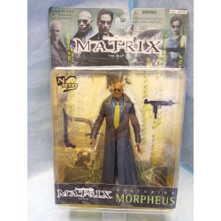 The Matrix MORPHEUS Action Figure N2 Toys 1999 Vintage Sigillato MOC Film Sci-Fi