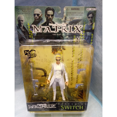 The Matrix SWITCH Action Figure N2 Toys 1999 Vintage Sigillato MOC Wave 1 Rare