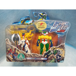 SHIN JEEG ROBOT D'ACCIAIO HIMIKA GIOCHI PREZIOSI MINI FIGURES BLISTER SIGILLATO