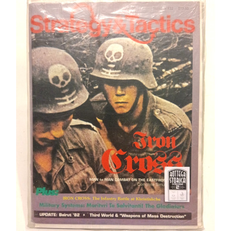 Strategy & Tactics Magazine St&T -132 IRON CROSS WW2 – New UNPUNCHED