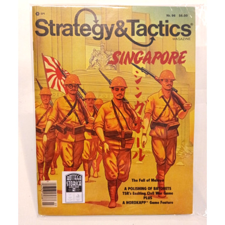 Strategy & Tactics Magazine St&T -96 SINGAPORE – New (SPI) UNPUNCHED