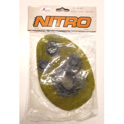 Field With Craters 2-3359 Vintage Wargame Scenery Terrain Sealed NITRO