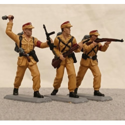 Lotto 3 Soldatini BRITAINS DEETAIL DSG Argentina Tedeschi SA WW2 1/32