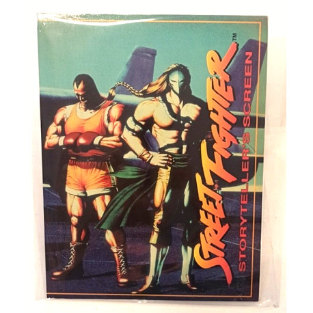 Street Fighter RPG Storyteller's Screen White Wolf 1994 Schermo Master NUOVO ENG
