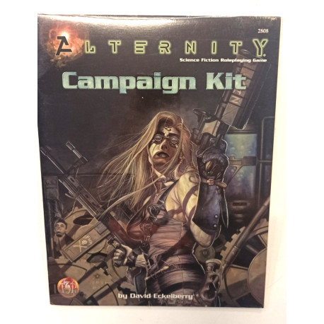 Alternity Campaign Kit TSR 2808 Science Fiction RPG GM Screen Booklet NUOVO ENG