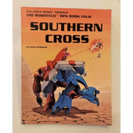 Robotech RPG Book Four Southern Cross Palladium Books 1987 Mecha NUOVO ENG