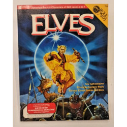 Elves Role Aids Mayfair Games 1983 Advanced Dungeons Dragons Modulo GDR NUOVO