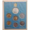 Vaticano Serie Divisionale 1987 Anno IX Giovanni Paolo II 7 Monete + Argento FdC