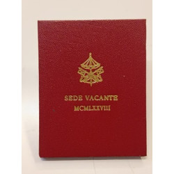 Vaticano 1978 Moneta 500 Lire Argento Sede Vacante MCMLXXVIII Astuccio FDC
