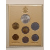 Vaticano 1986 Serie Divisionale Giovanni Paolo II +L.1000 Argento Coins Set VIII