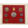 Vaticano Serie Divisionale 1991 Anno XIII Giovanni Paolo II 7 Monete con Argento