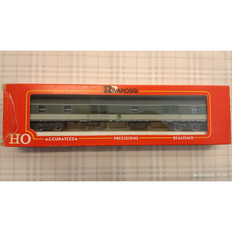 Vagone Bagagliaio  DB serie UM - H0 RIVAROSSI cod.2927 Made in Italy '70