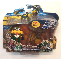 RARE Shin Jeeg Robot JEEG MAGURA Action Figure Lot Sealed Giochi Preziosi