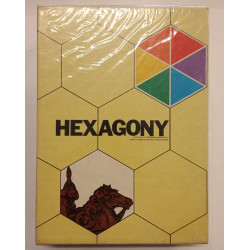 HEXAGONY Avalon Hill 1980 Board Game Usato Completo Raro Vintage USA