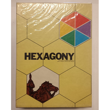 HEXAGONY Avalon Hill 1980 Board Game Usato Completo Raro Vintage USA