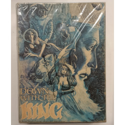 DOWN WITH THE KING Avalon Hill 1981 Board Game Vintage Contenuto Nuovo Rare USA