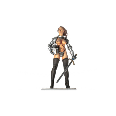 Girls 3D Series 80 mm. miniature Warrior Girl G-006 - Andrea Miniatures KIT