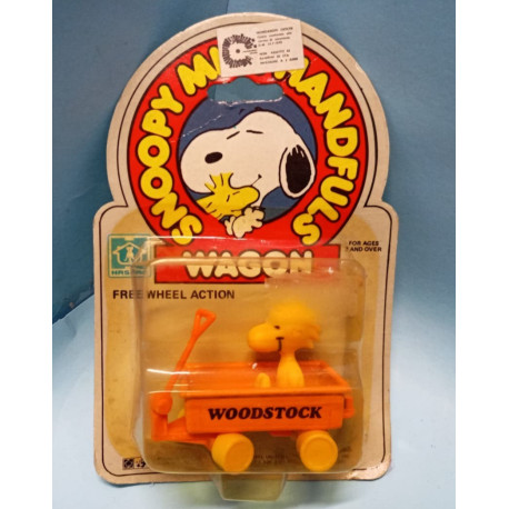 Woodstock Mini Handfuls Wagon Hasbro 1982 MOC Sigillato Mondadori Vintage Raro