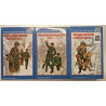 Lotto 3 Kit Figurini Militari TRUMPETER 1:35 WWII Tedeschi 00401 00402 00403