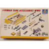 Italeri 424 German Tank Accessories WWII 1:35 Kit Accessori Carri SIGILLATO