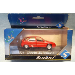 Solido 1524 Citroen ZX Volcane 1/42 Rosso Red To Day Diecast MIB Box Vintage