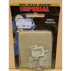 Epic Space Marine Imperial 076041 Predator Miniatures  Vintage Nuove GW