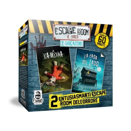 Escape Room 2 Giocatori Orrore - Gioco da Tavolo Italiano Cranio Creations