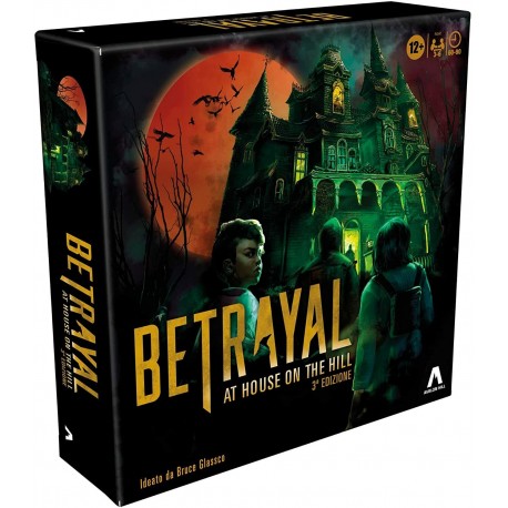Avalon Hill Betrayal at House on the Hill 3a edizione in italiano - Gioco Tavolo