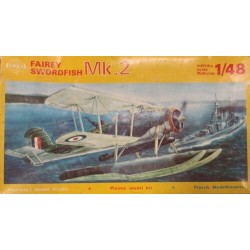 Fairey Swordfish Mk.2 WWII -  Plastic Model Kit - SMER  cod.101 Scale 1/48