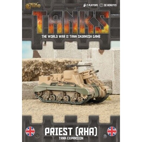 Tanks - British Priest RHA - Tanks GF9 cod.63 (edizione inglese)