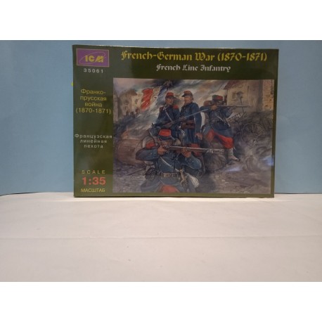 French German War 1870-71 Figures Soldiers  1/35 N 35061 ICM