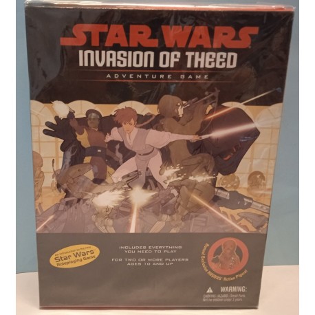 Star Wars Invasion of Theed Gioco da Tavolo in Inglese Wizard VINTAGE