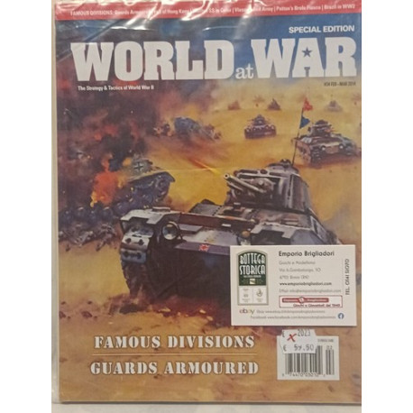 Famous Divisions  Guards Armoured World at War -34 - Wargame + Magazine oop New