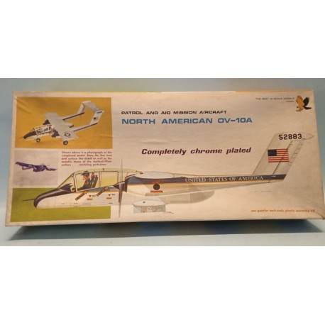 North American OV 10 A Patrol Plane Plastic Model Kit N° 214200  Hawk