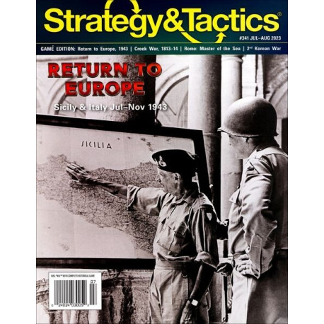 Strategy & Tactics -341 Return to Europe: Sicily & Italy WW2  St&T
