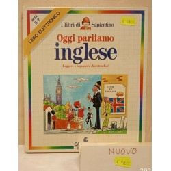 Oggi Parliamo Inglese I Libri di Sapientino Educations Clementoni Vintage