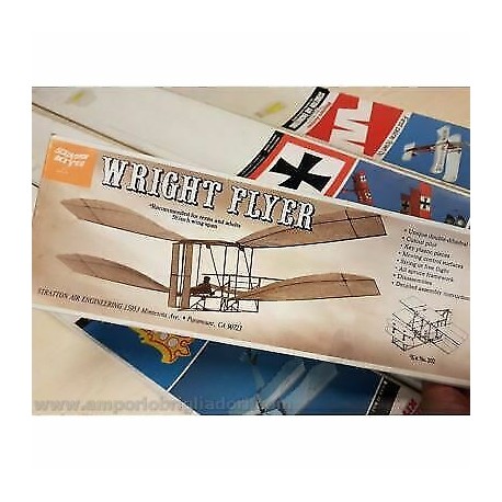 Aquilone - Wright Fyer - Bi-plane - Facile da montare - Squadron Kites - Made in